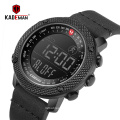 KADEMAN 6121 TOP Brand Men Watch Creative Step Counter Digital Sport Wristwatches Waterproof Military Army Fashion Male Leather